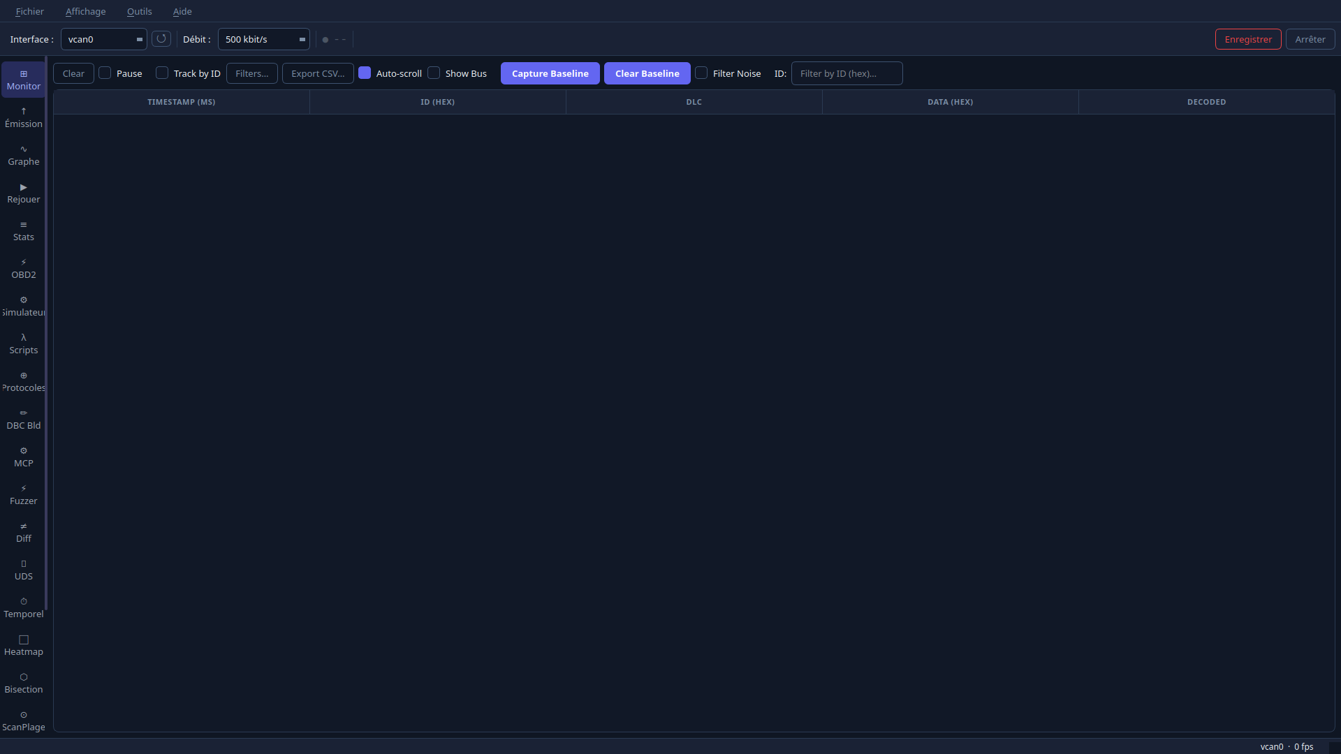 SocketSpy monitor panel